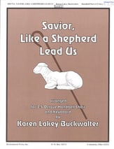 Savior Like a Shepherd Lead Us Handbell sheet music cover